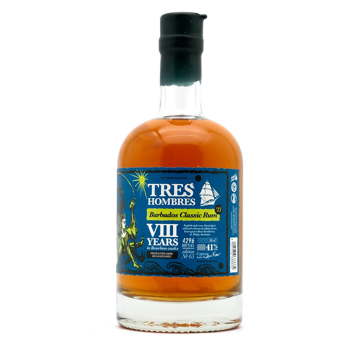 Tres Hombres Ed. 65 Barbados Classic Rum Tres Hombres Ed. 65 Barbados Classic Rum
