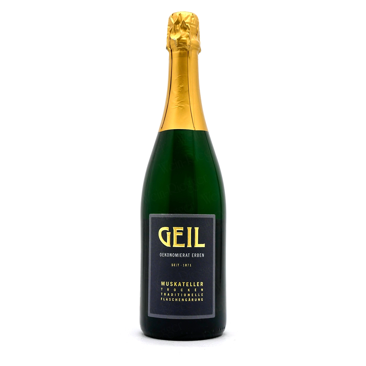MUSKATELLER SEKT trocken - Geil Erben