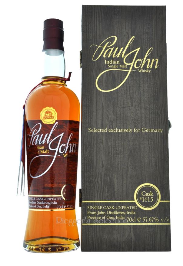 Paul John Single Cask #1615 unpeated