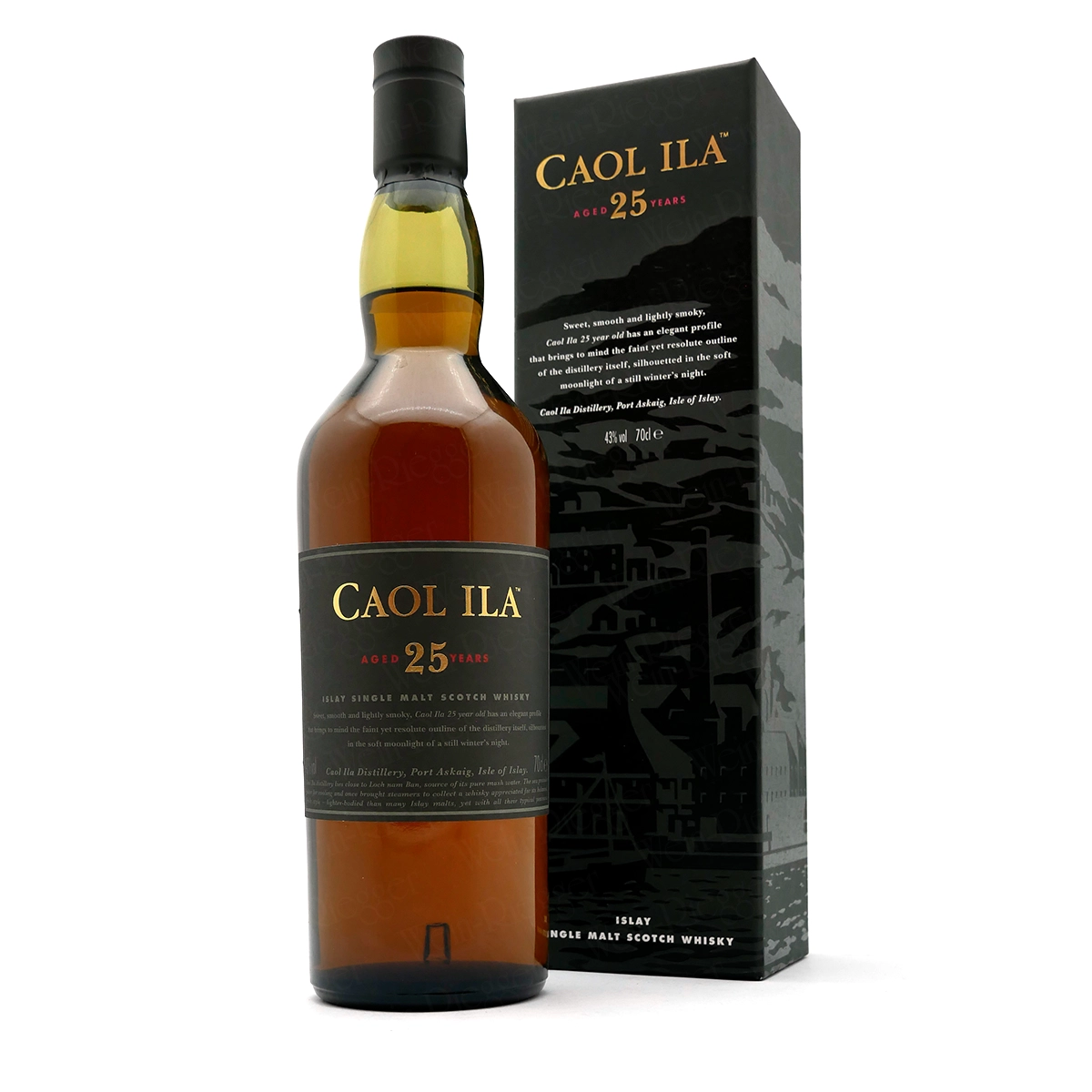Whisky, Islay, Single Malt, Aged 25, Flasche