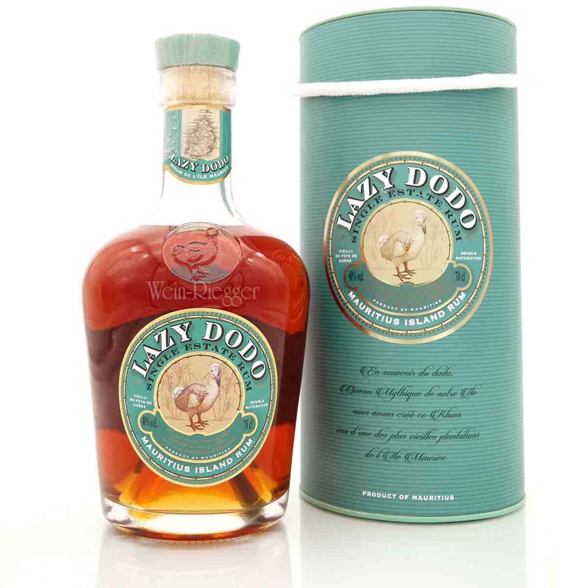 Lazy Dodo Rum Single Estate Rum