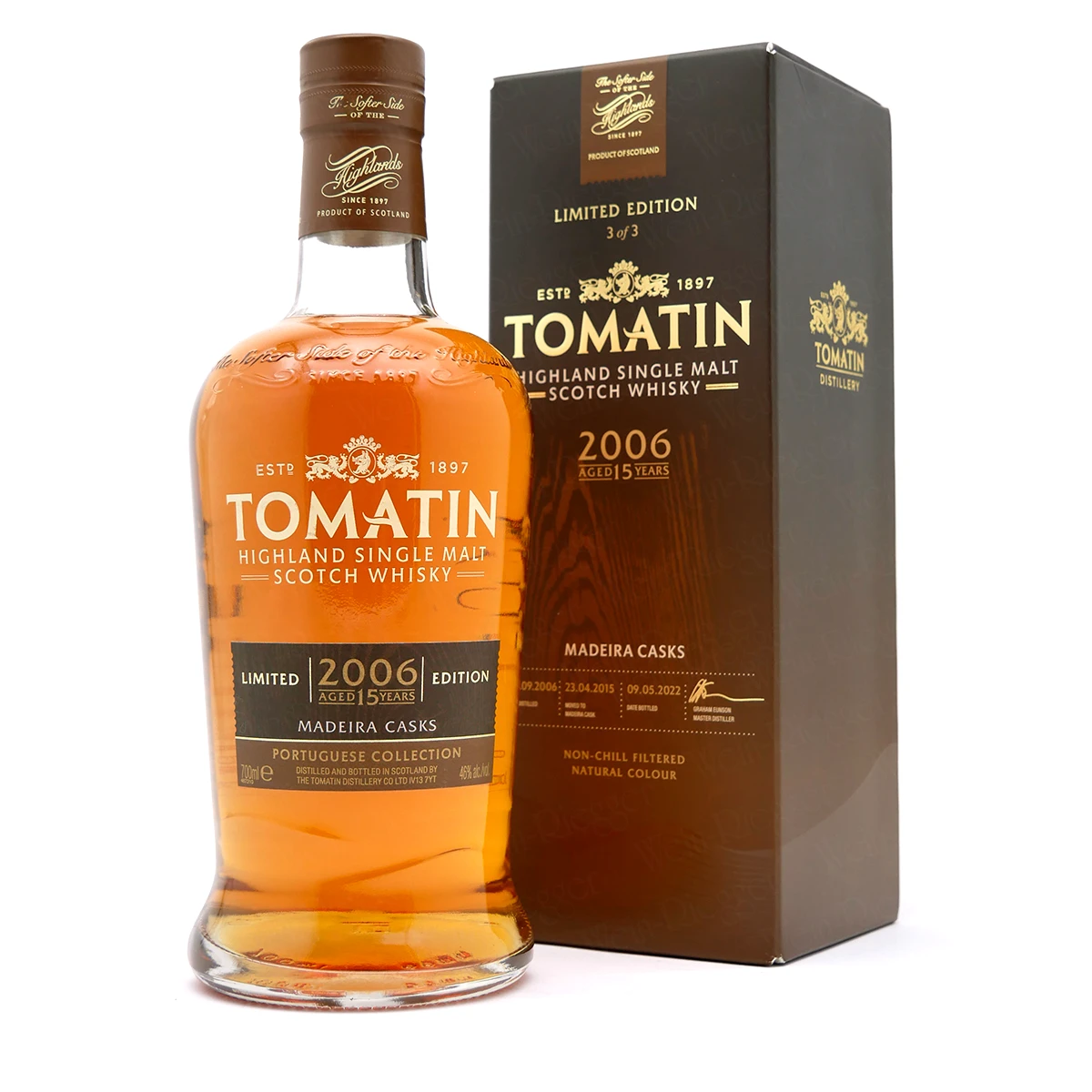 Tomatin 15 Jahre MADEIRA CASKS 2006/2022 Tomatin 15 Jahre MADEIRA CASKS 2006/2022
