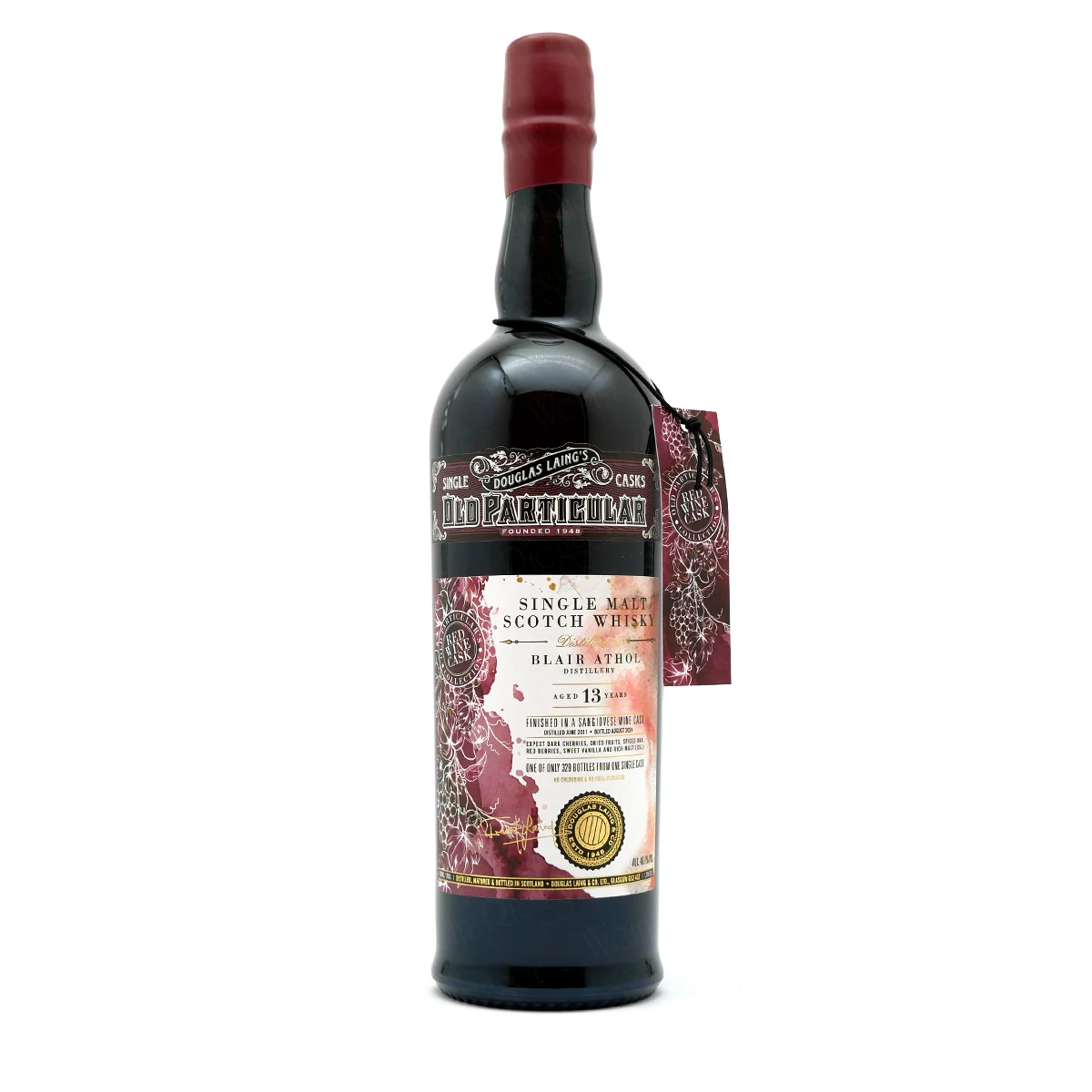 BLAIR ATHOL 13 Jahre 2011-2024 Sangiovese Wine Cask - Douglas Laing Old Particular BLAIR ATHOL 13 Jahre 2011-2024 Sangiovese Wine Cask - Douglas Laing Old Particular