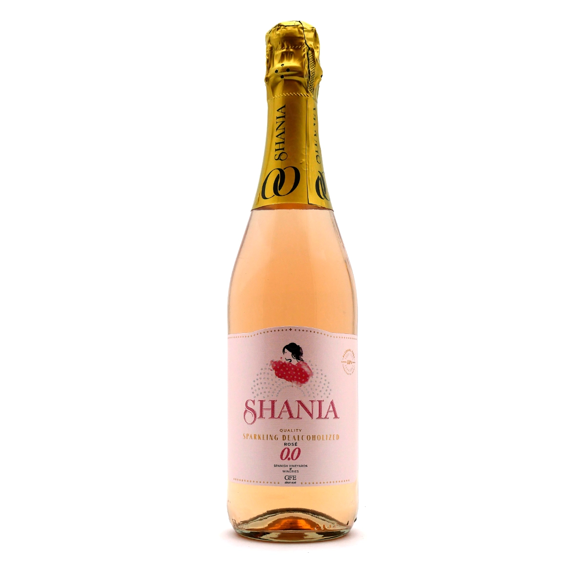 Rosé, Sekt, Flasche, Glasflasche, Shania