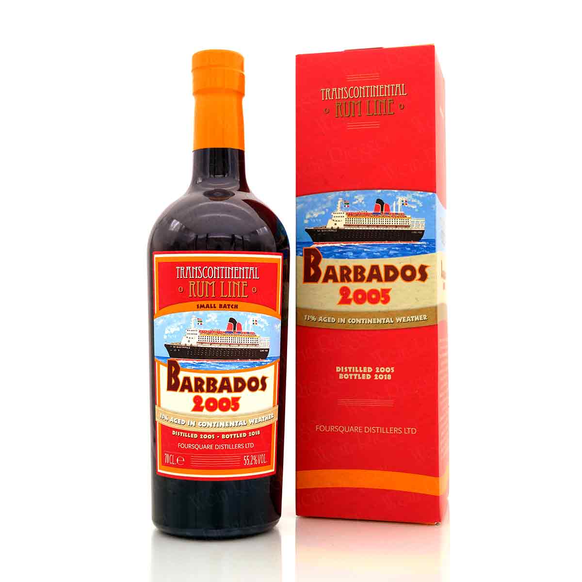 Barbados 2005 - 2018 Small Batch - Transcontinental Rum Line