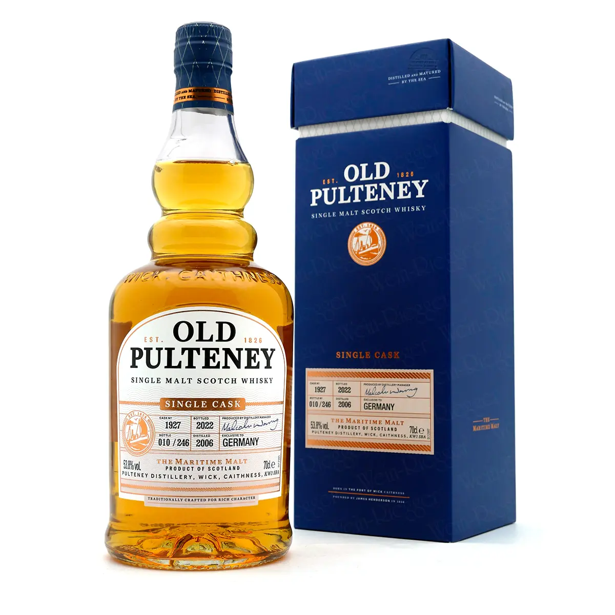 Old Pulteney 2006/2022 Single Cask (53,8 % vol)