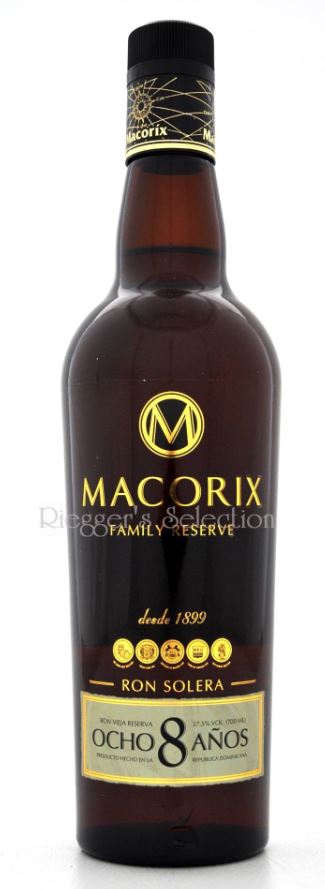 Macorix Family Reserve Rum 8 Jahre