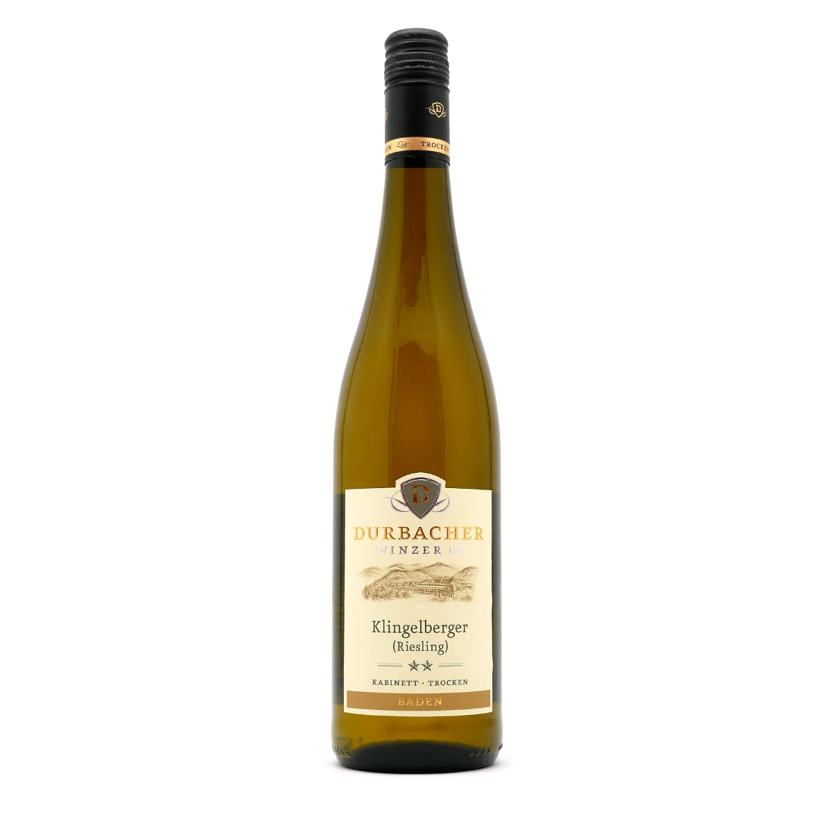 Klingelberger RIESLING ** KABINETT trocken - Durbacher Winzer Klingelberger RIESLING ** KABINETT trocken - Durbacher Winzer