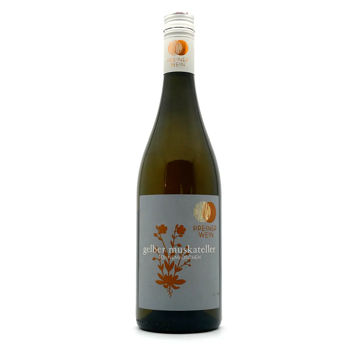 Gelber_Muskateller_Sonnenroeschen-Preiner_Wein-09963 GELBER MUSKATELLER 'Sonnenröschen' halbtrocken - Preiner