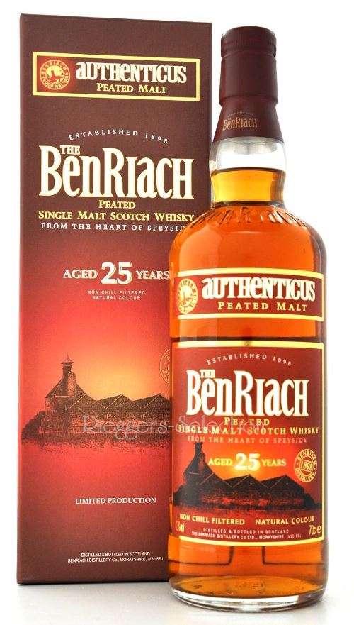 Benriach Authenticus 25 Jahre Peated Single Malt