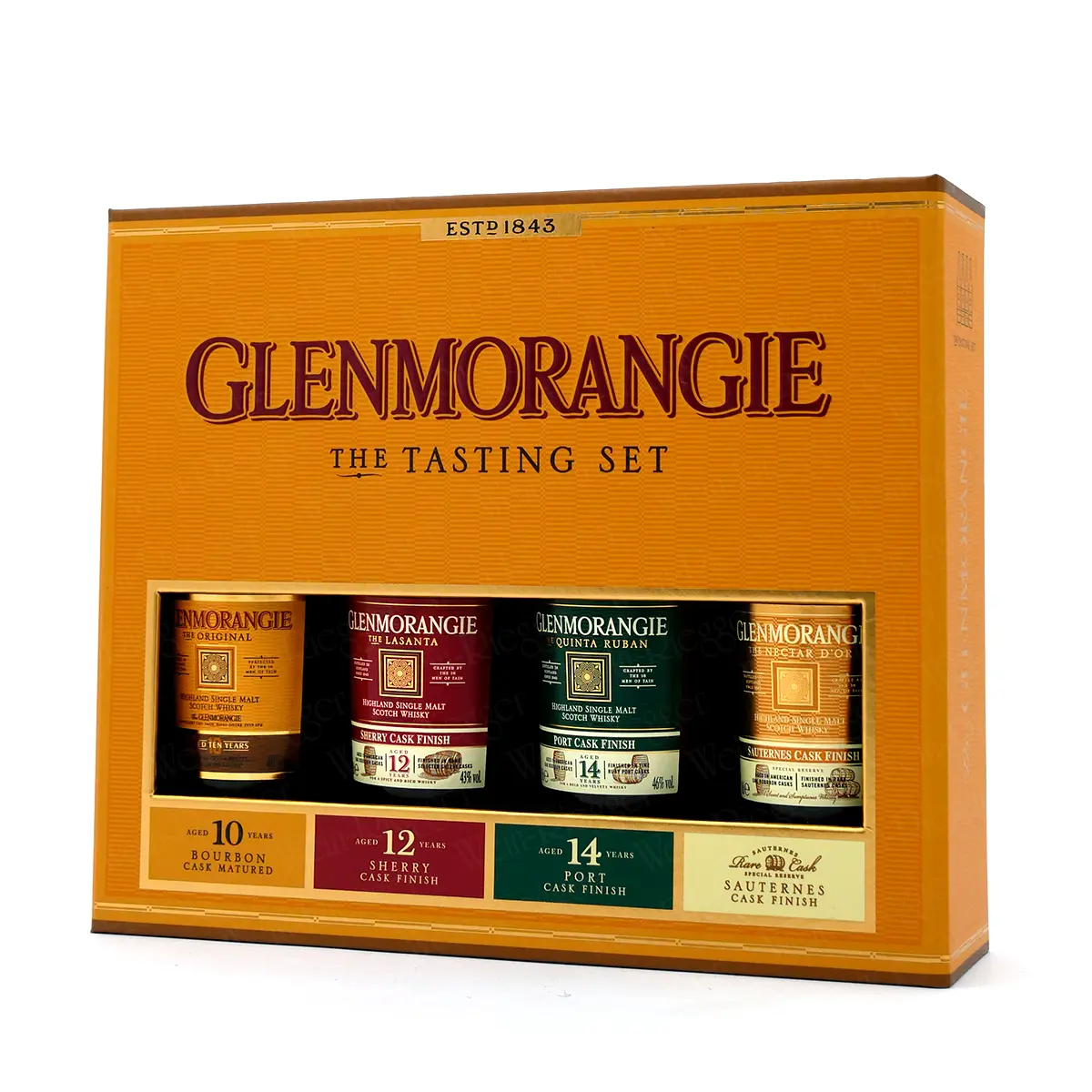 Glenmorangie The Tastingset - The Original, Lasanta, Quinta Ruban, Nectar D'or
