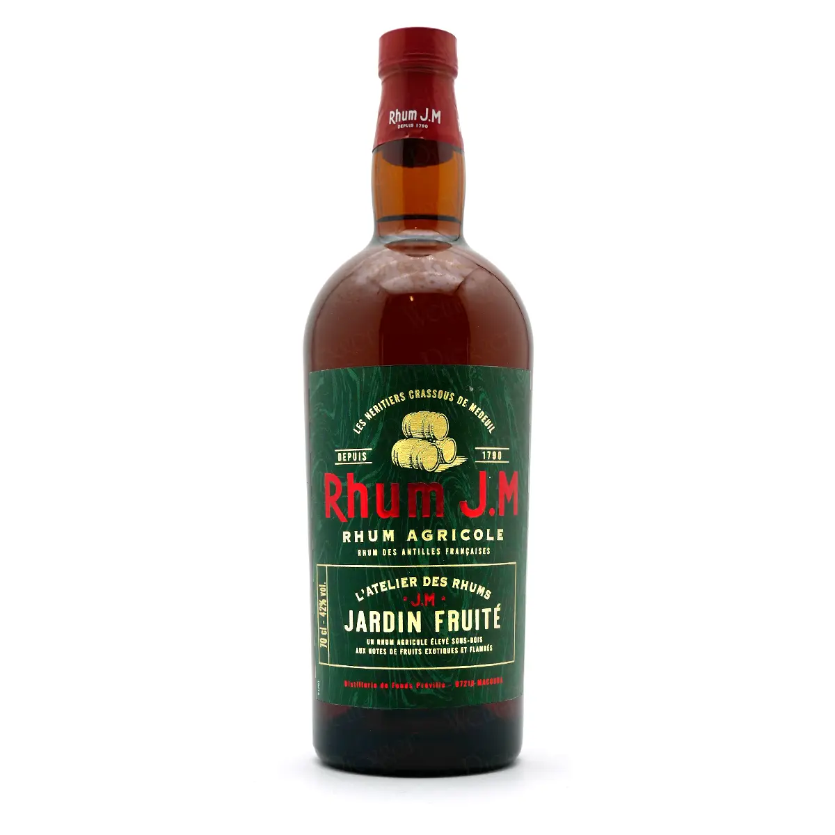 Rhum J.M JARDIN FUITÉ Rhum Agricole