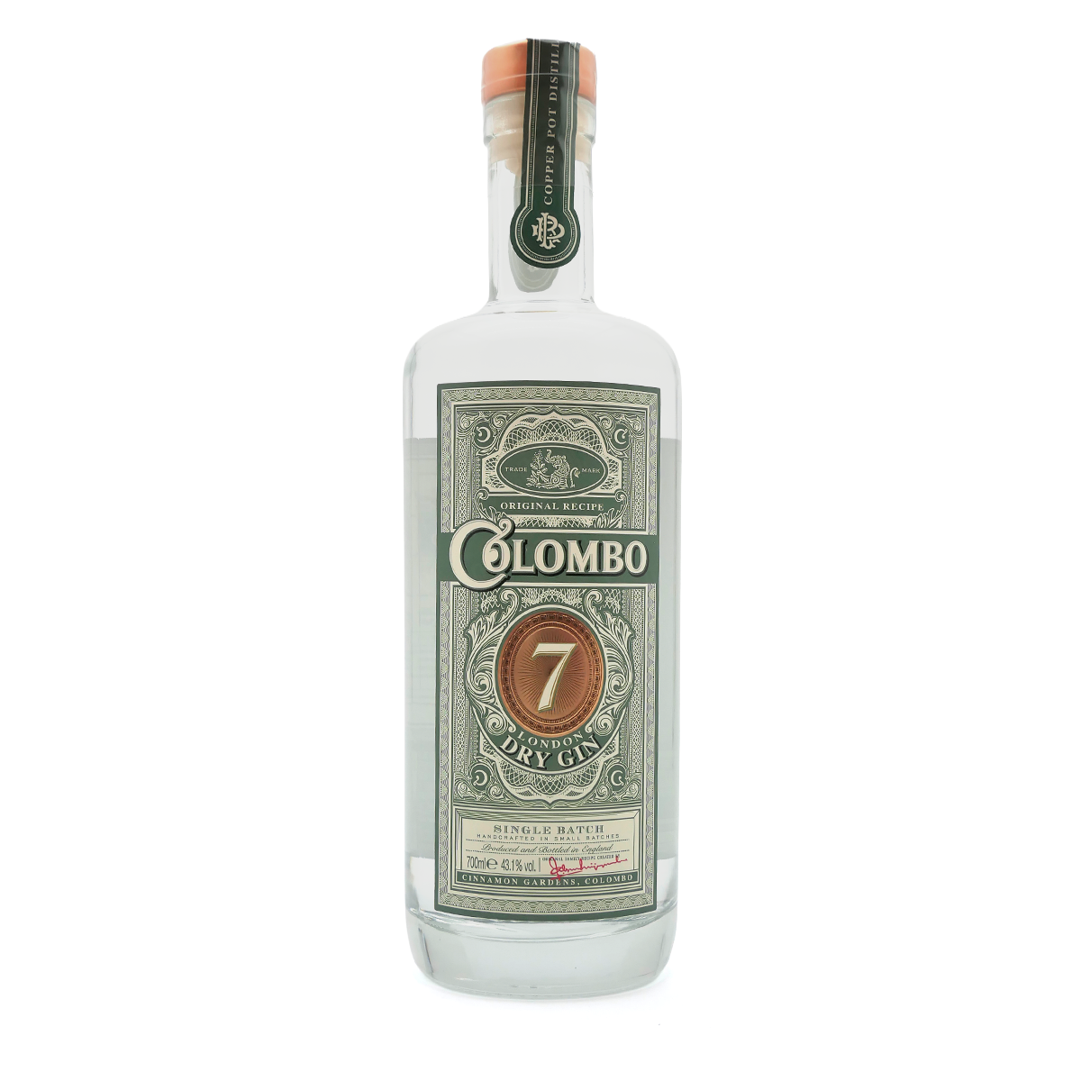 Gin, Dry gin, Flasche, Glasflasche, Etikettendesign