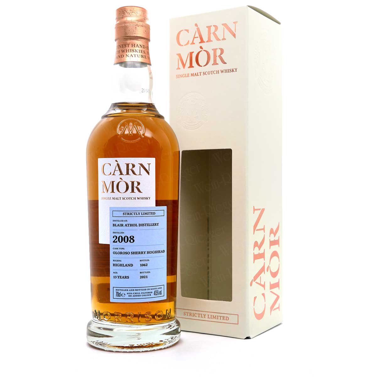 Blair Athol Distillery 13 Jahre Sherry Hogsheads 2008/2021 | Càrn Mòr