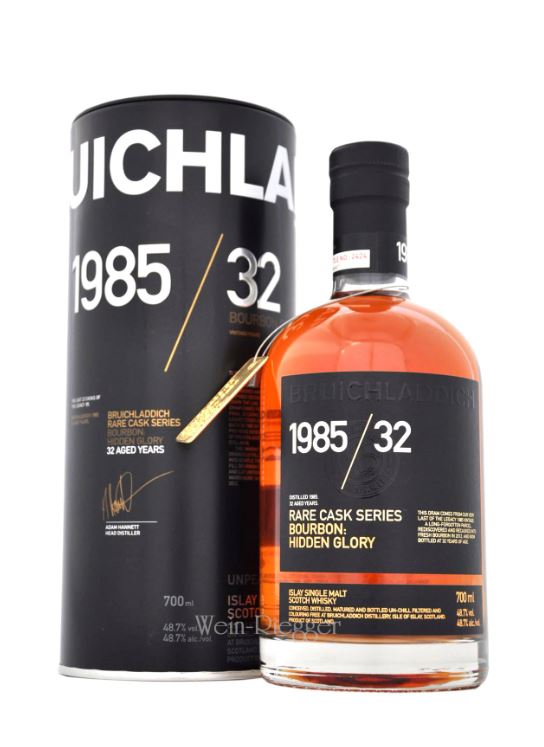 Bruichladdich-1985-32yo-07004 Bruichladdich 1985 Bourbon Cask 32 Jahre Rare Cask Series
