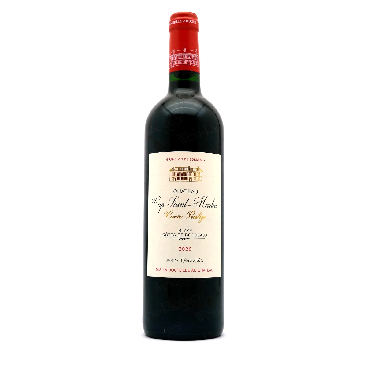 CUVÉE PRESTIGE ROUGE Blaye AC Côtes de Bordeaux - Château Cap Saint-Martin CUVÉE PRESTIGE ROUGE Blaye AC Côtes de Bordeaux - Château Cap Saint-Martin