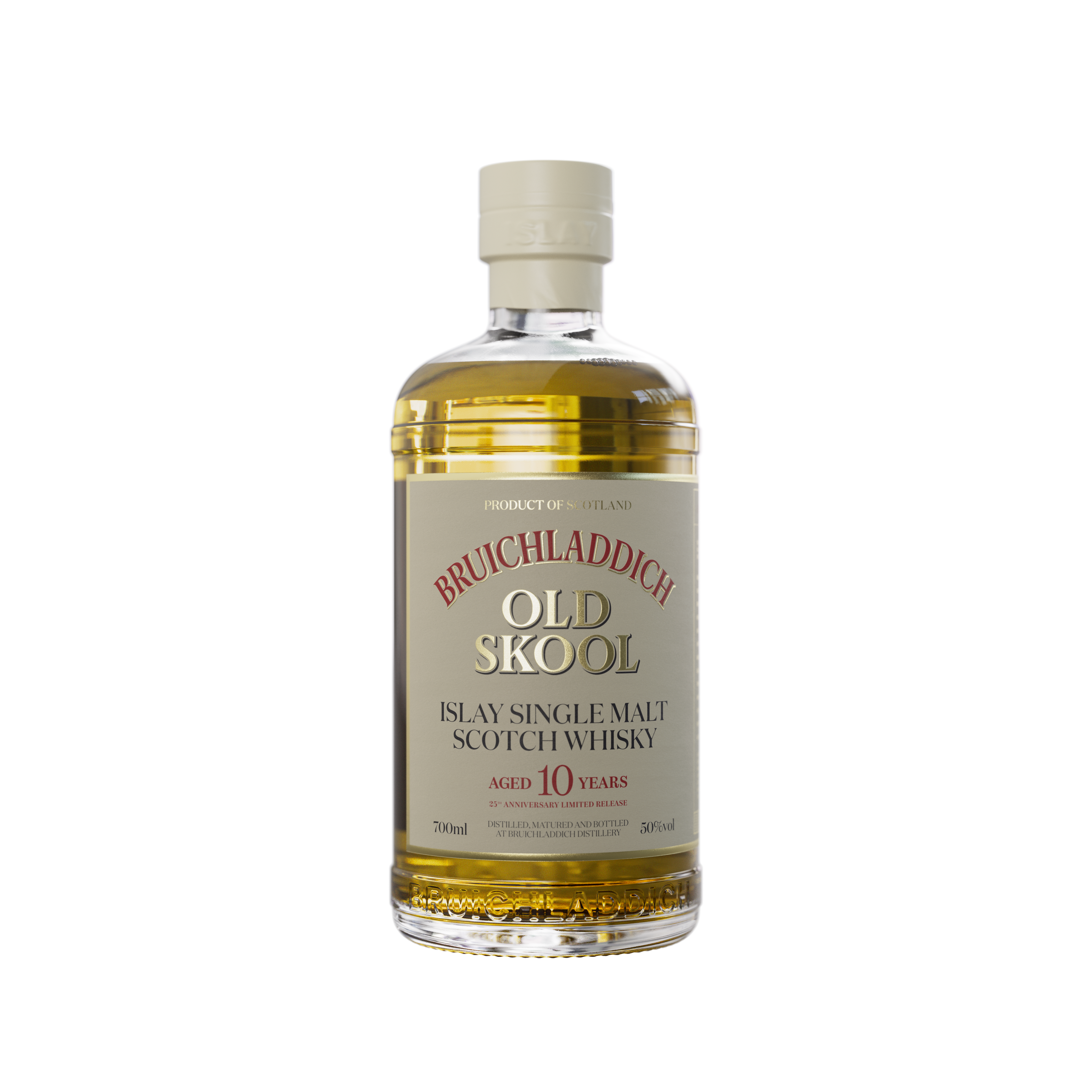 BRUICHLADDICH OLD SKOOL 10 Jahre Islay Single Malt Scotch Whisky