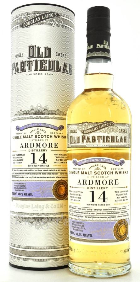 Ardmore 14 Jahre Old Particular Casks Douglas Laing 2000 - 2014