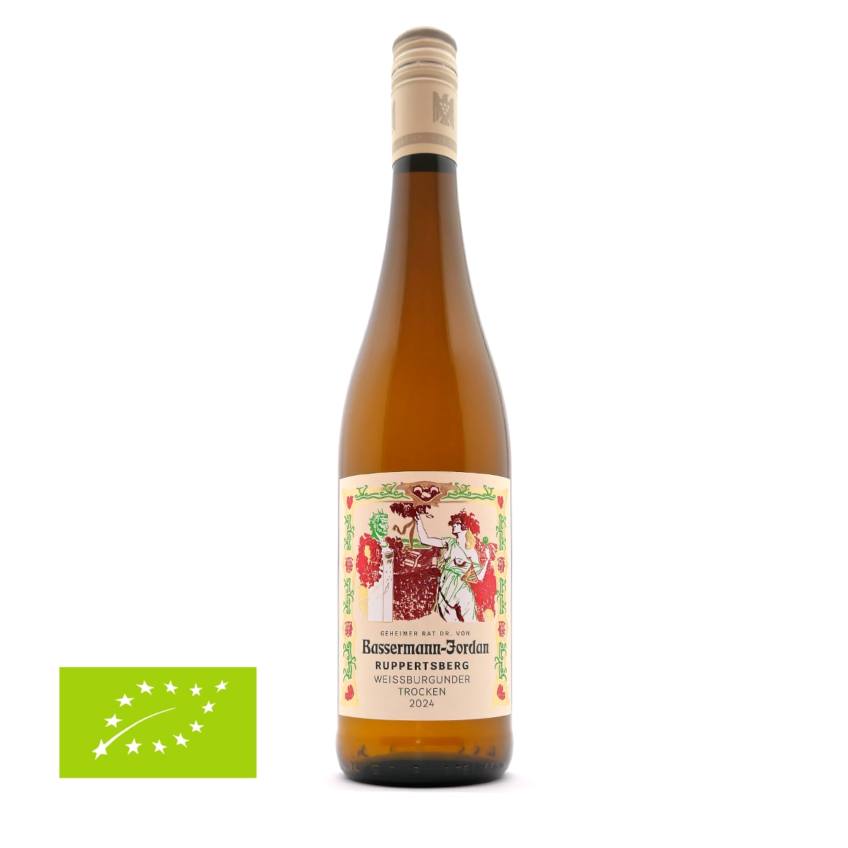Weißwein, Weißwein trocken, Weißwein Sachsen, Flasche, Etikett