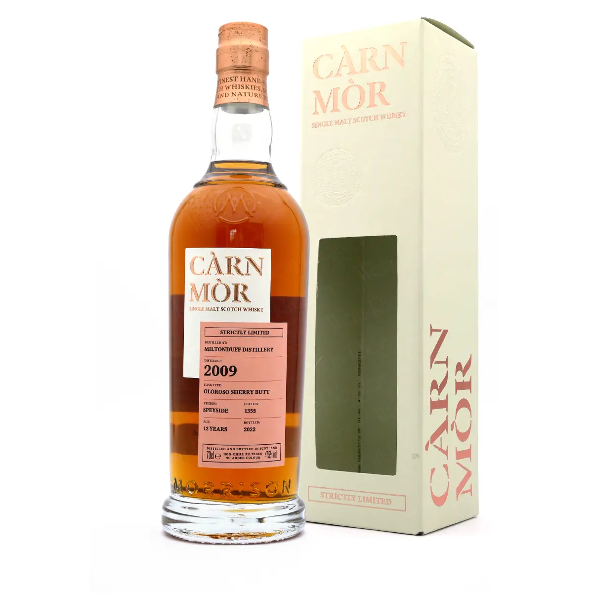 Miltonduff 12 Jahre Oloroso Sherry 2009/2022 | Càrn Mòr