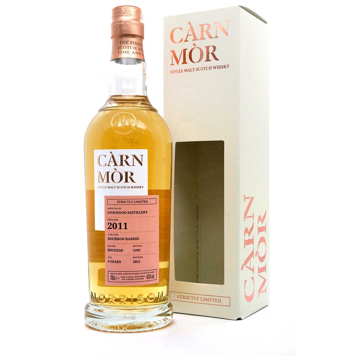 Linkwood Distillery 9 Jahre Bourbon Barrel 2011/2021 | Càrn Mòr