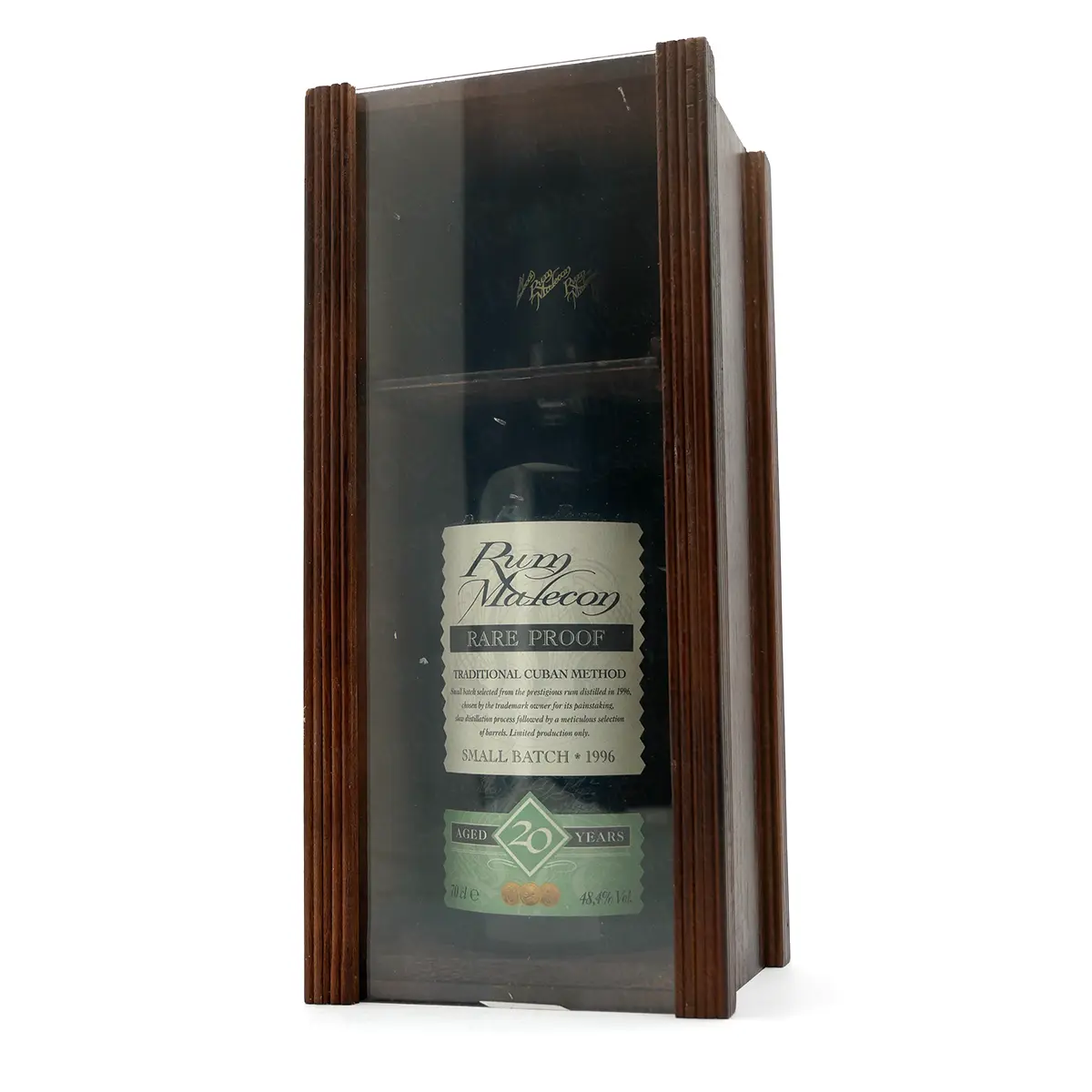 Rum Malecon | 20 Jahre Small Batch 1996 Rare Proof (Holzkiste)
