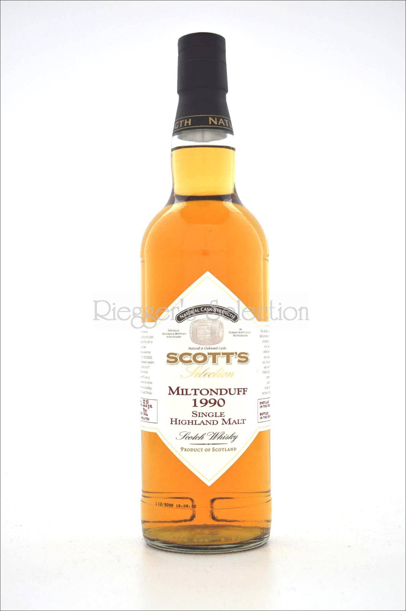 scotts-miltonduff-1990-02197 SCOTT'S Selection Miltonduff 1990