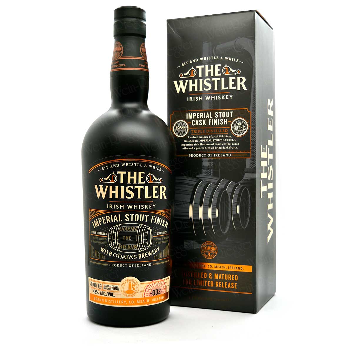The Whistler Imperial Stout Finish | Irish Whiskey