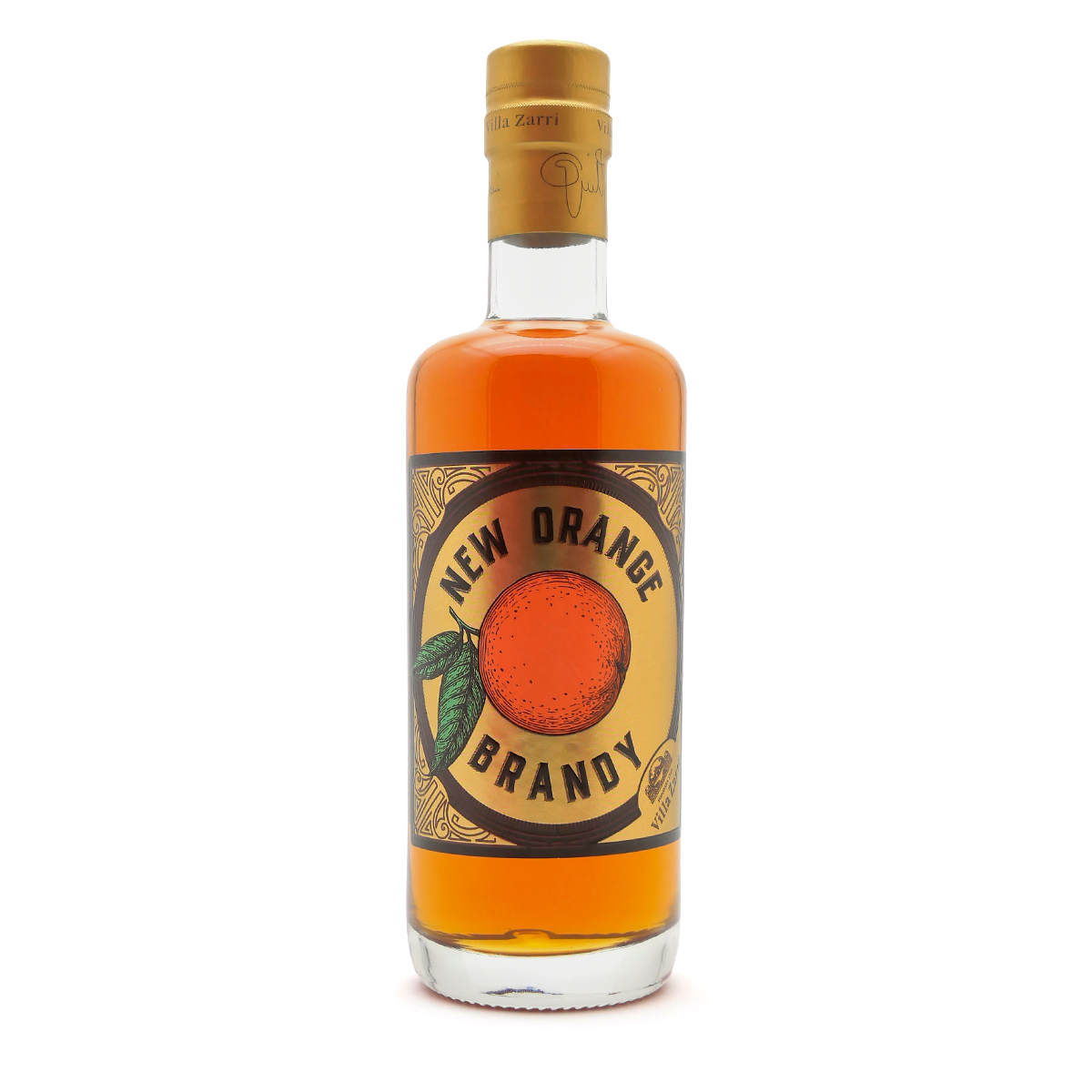 Orange liqueur, Brandy, Flasche, Etikettenkunst, Orangetön