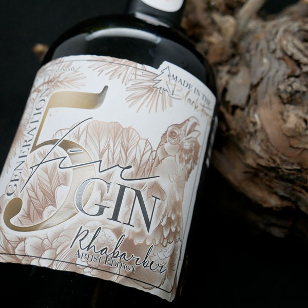 Generation_5_Gin_Rhabarber_Artist_Edition Generation 5 Gin RHABARBER Artist Edition
