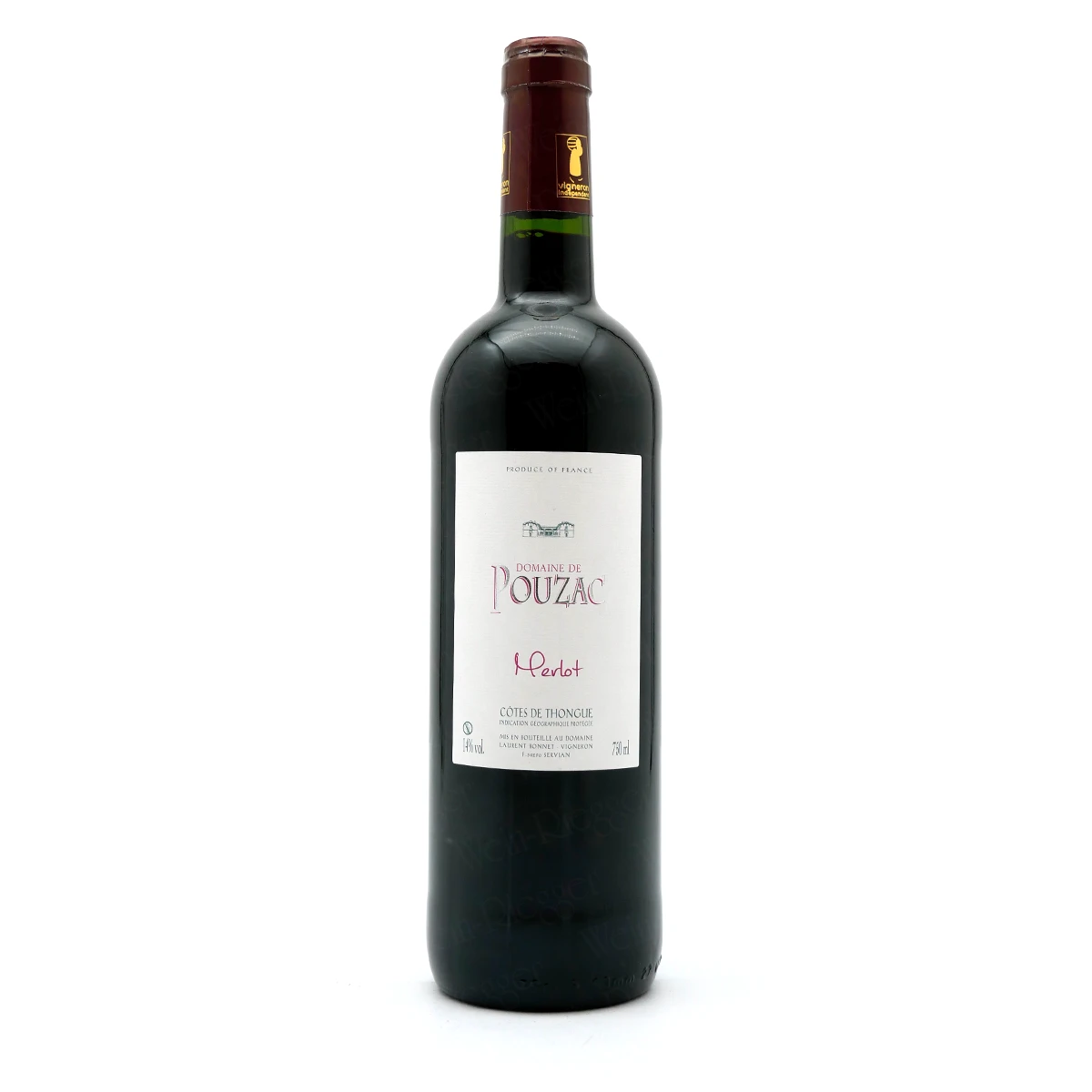 MERLOT IGP Cotes de Thongue - Pouzac MERLOT IGP Cotes de Thongue - Pouzac