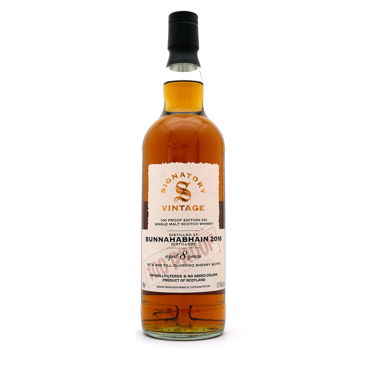 BUNNAHABHAIN 8 Jahre 2016/2024 - Signatory Vintage