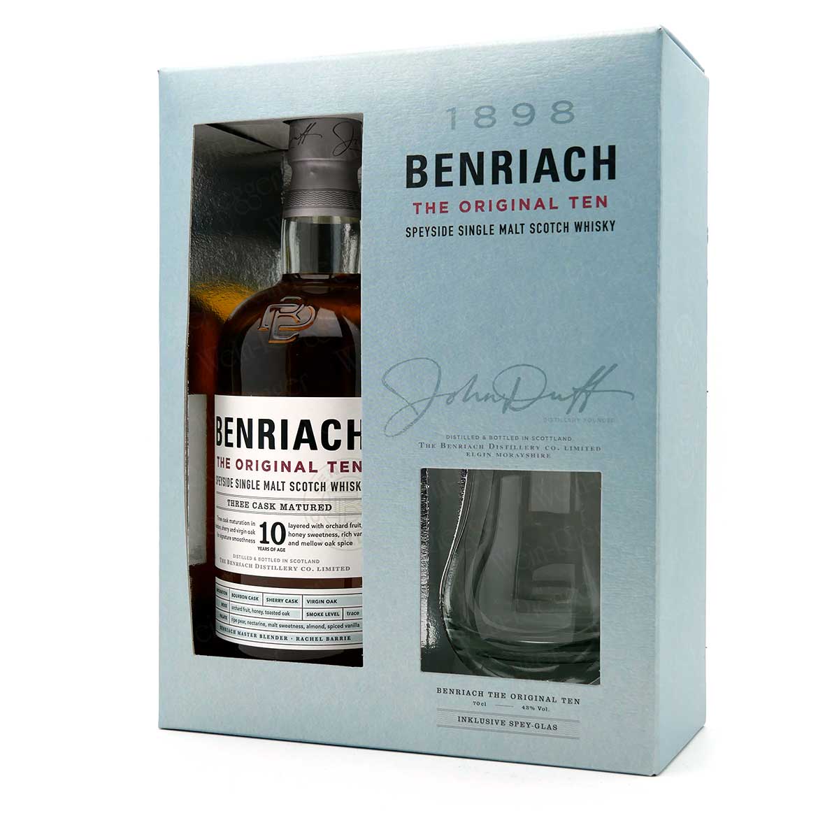 Benriach_Original_Ten_10_Jahre_mit_Glas-09412 Benriach 10 Jahre - The Original Ten