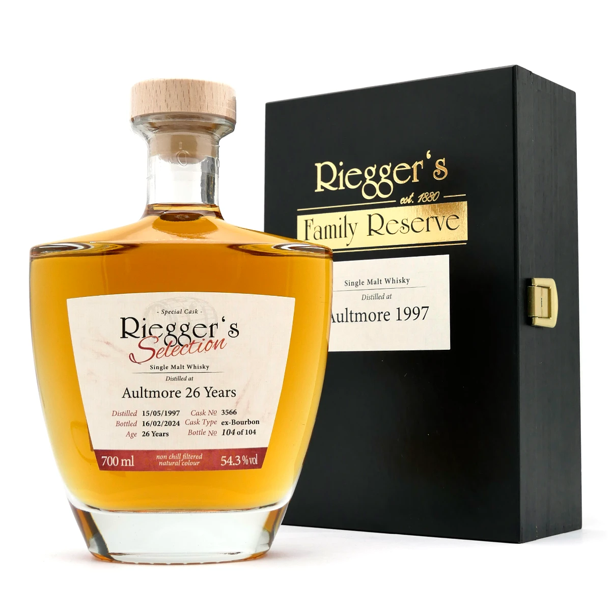 Aultmore 1997 - 2024 Family Reserve - Riegger's Selection (54,3 % vol)