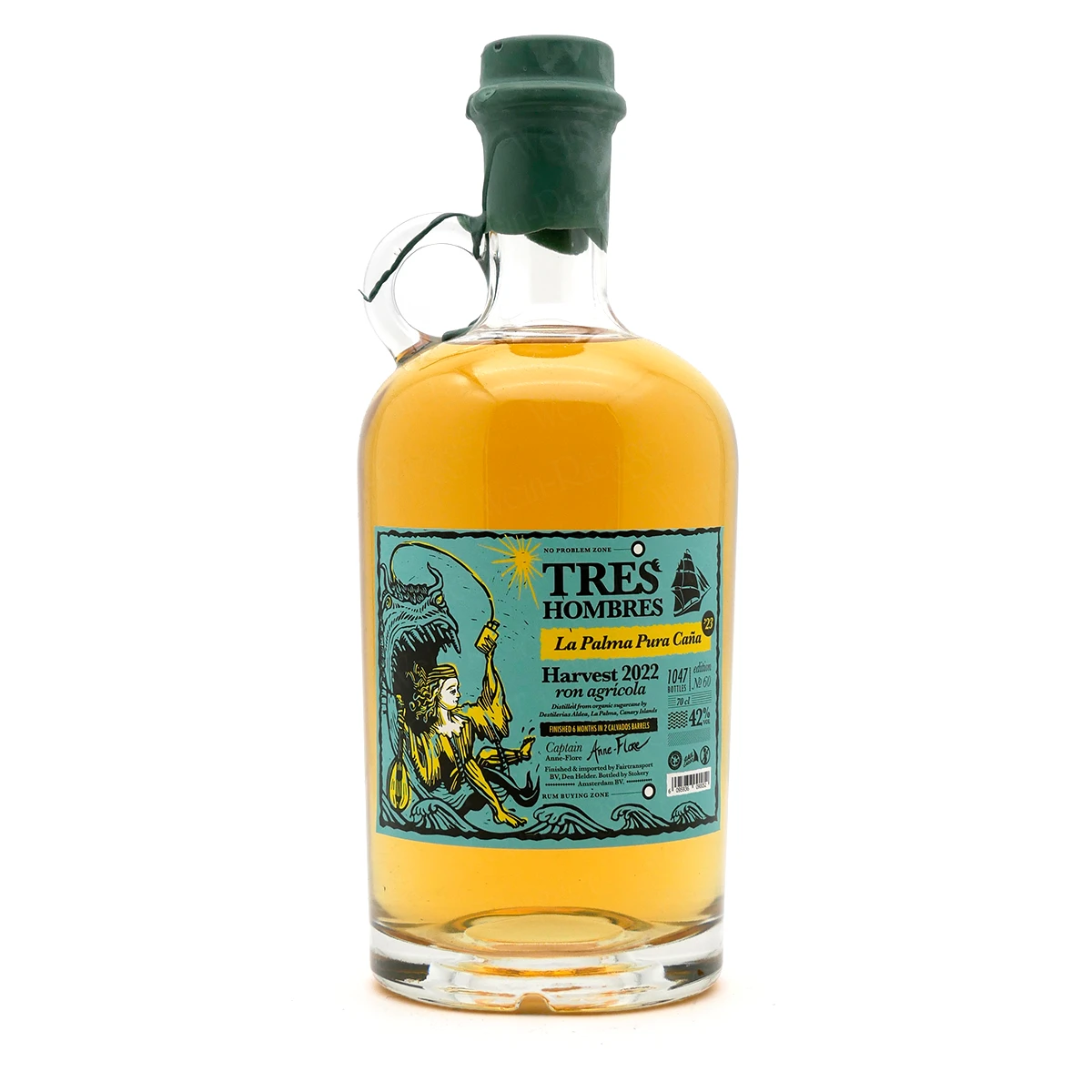 Tres Hombres Ed. 60 La Palma Pura Caña Tres Hombres Ed. 60 La Palma Pura Caña