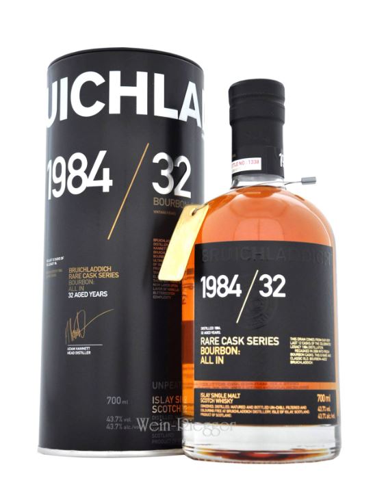 Bruichladdich-1984-32-07003 Bruichladdich 1984 Bourbon Cask 32 Jahre Rare Cask Series