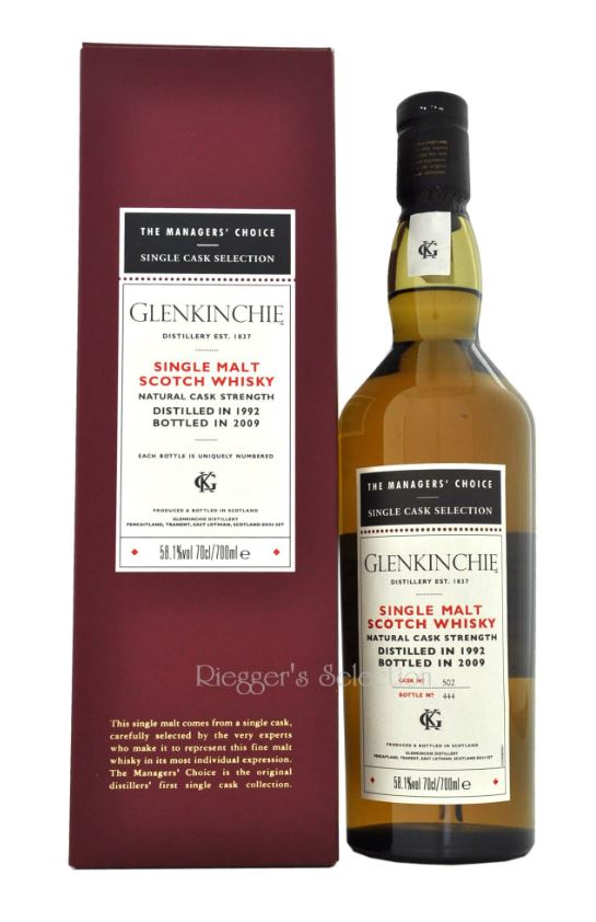 Glenkinchie Managers Choice Single Cask Selection
