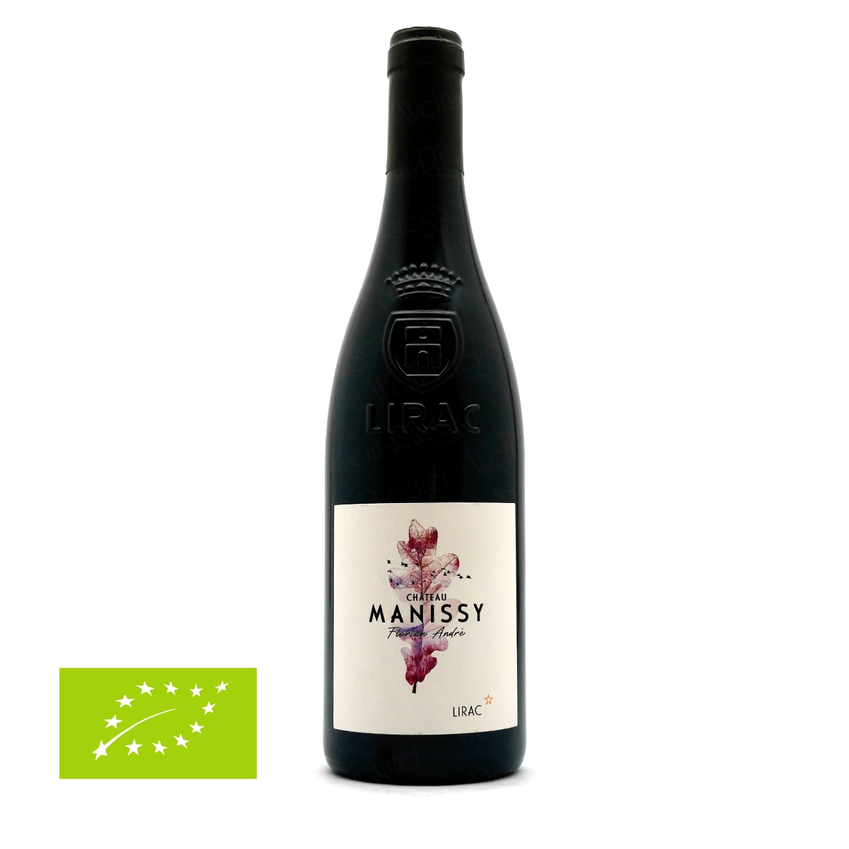 Weinflasche, Bio-Label, Rotwein?, Etikett-Design, Sonnenblüte