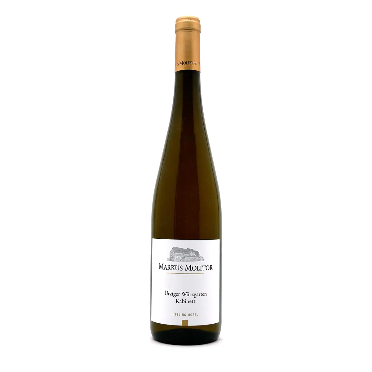 Uerziger_Wuerzgarten_Kabinett_Markus_Molitor_goldene_Kapsel Riesling ÜRZIGER WÜRZGARTEN Kabinett - Molitor