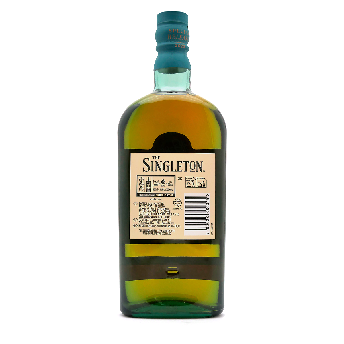 Whiskey, Bourbon, Flasche, Etikett, Singleton