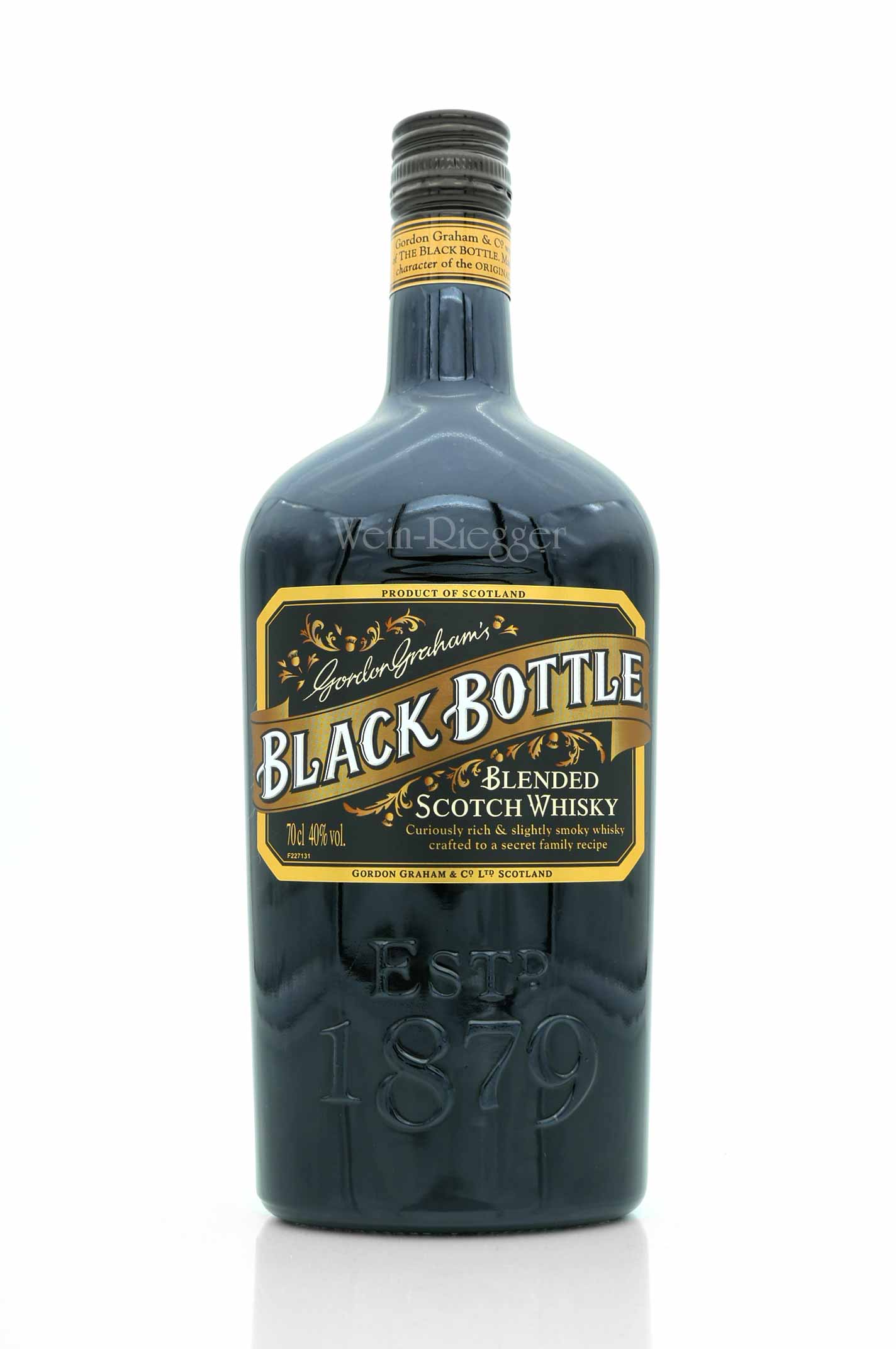 Black Bottle Gordon Graham´s Blended Scotch Whisky