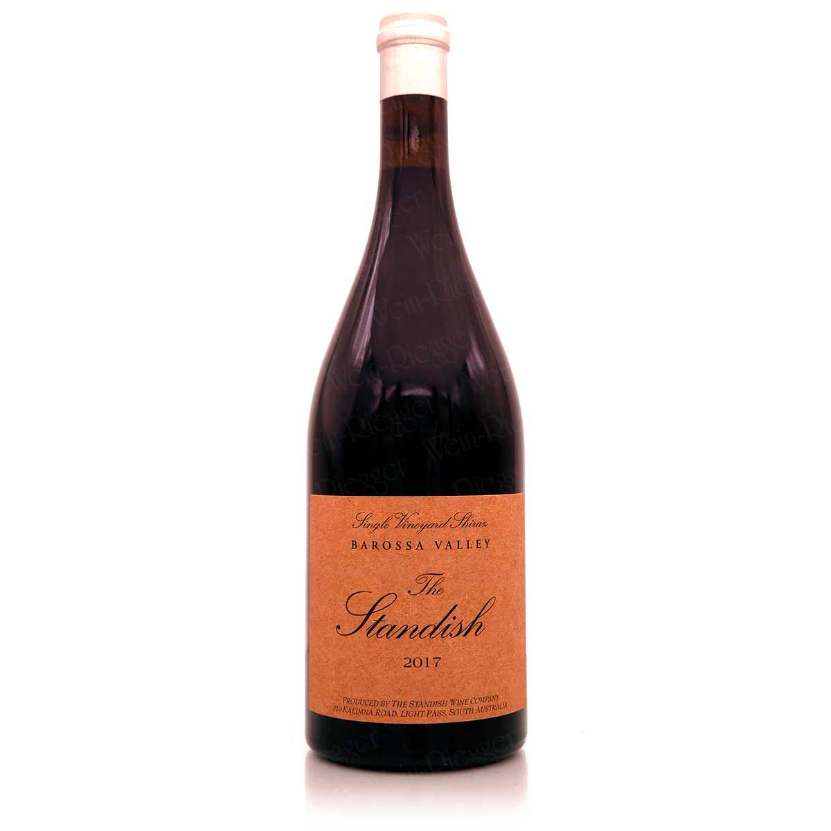 The Standish Shiraz 2017 Single Vineyard - Barossa - Standish Wines