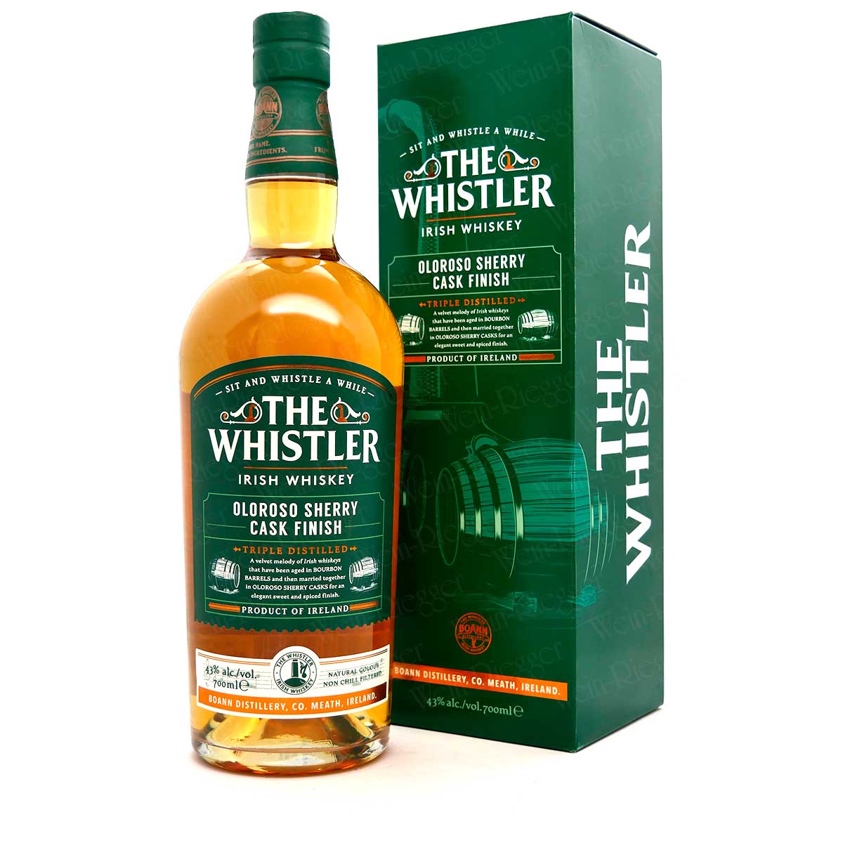 The Whistler Oloroso Sherry | Irish Whiskey