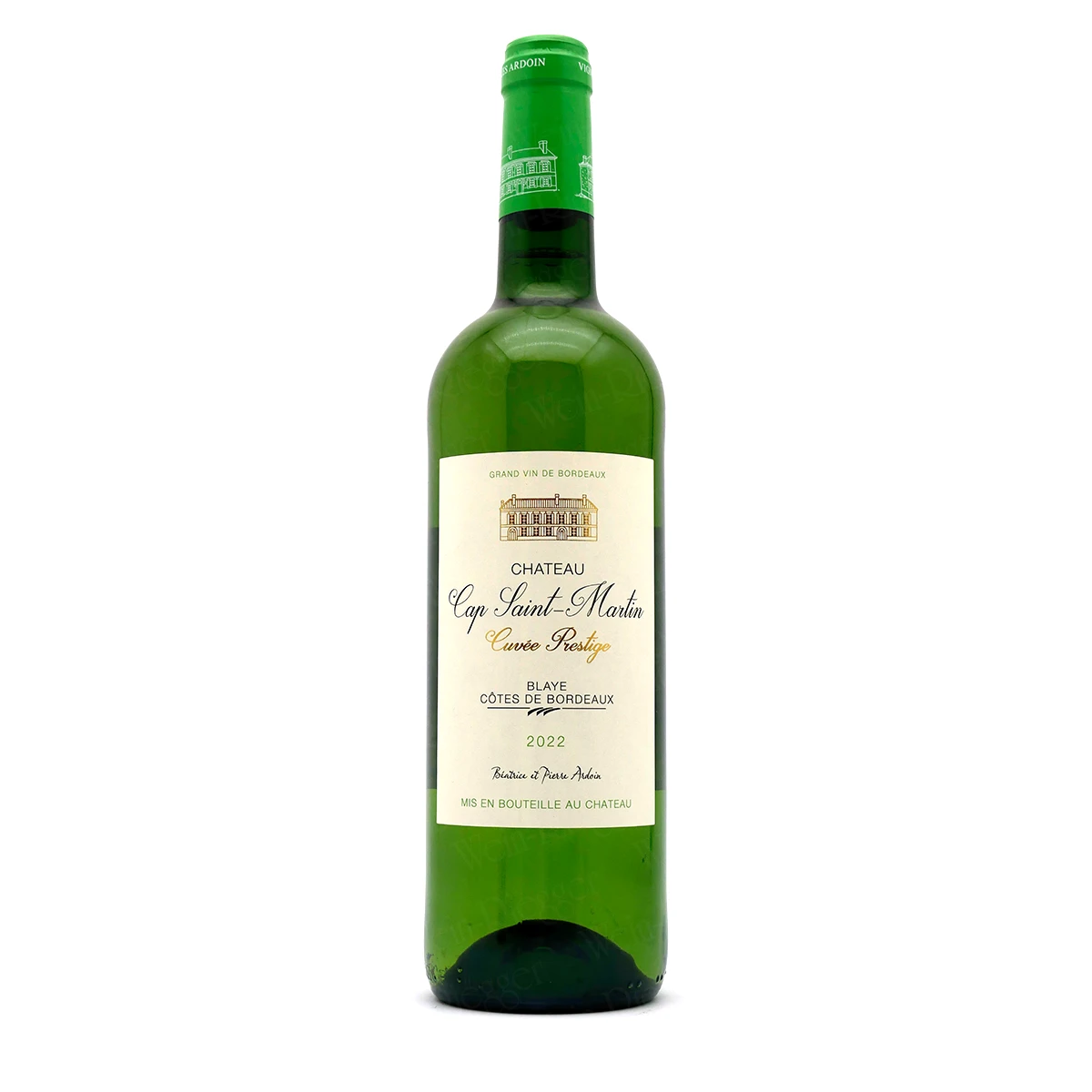 CUVÉE PRESTIGE BLANC Blaye AC Côtes de Bordeaux - Château Cap Saint-Martin CUVÉE PRESTIGE BLANC Blaye AC Côtes de Bordeaux - Château Cap Saint-Martin