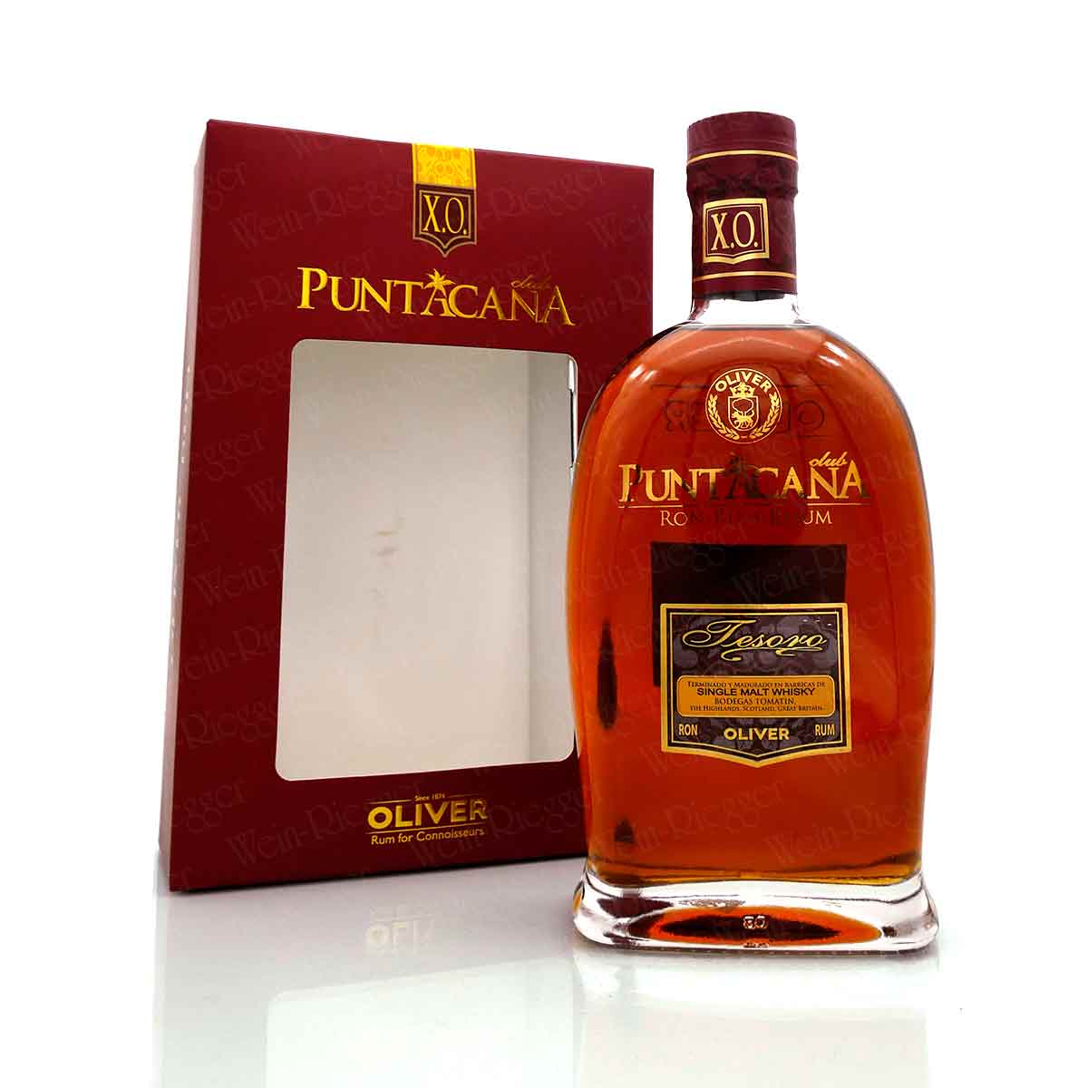 PuntaCana Club Tesoro Rum - Whisky-Cask Aged