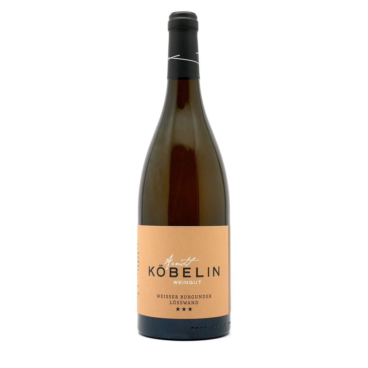 Weisser Burgunder *** LÖSSWAND Spätlese trocken - Arndt Köbelin Weisser Burgunder *** LÖSSWAND Spätlese trocken - Arndt Köbelin