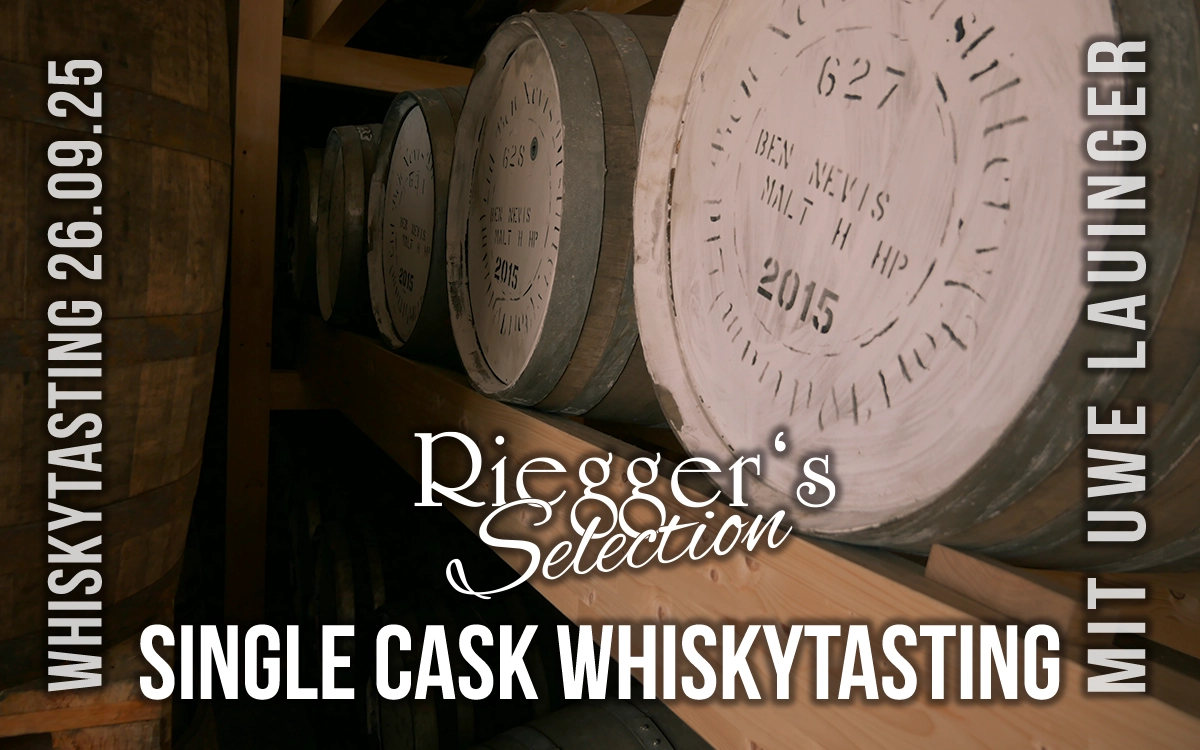 Riegger's Selection Whiskytasting