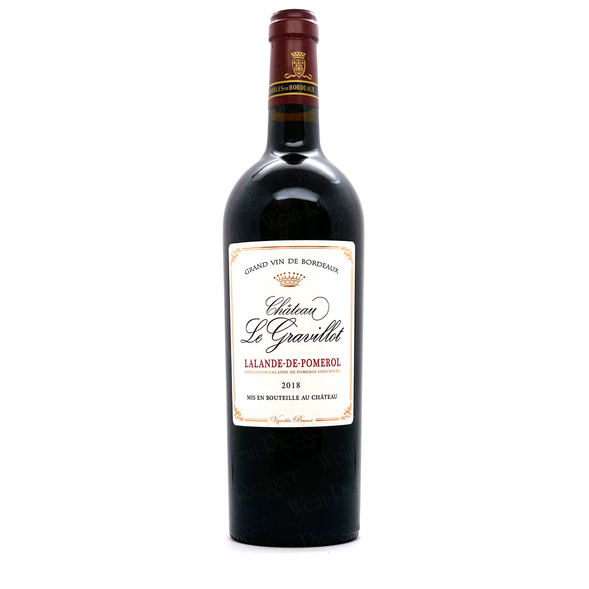 Château Gravillot rouge 2018 AOC Lalande-de-Pomerol