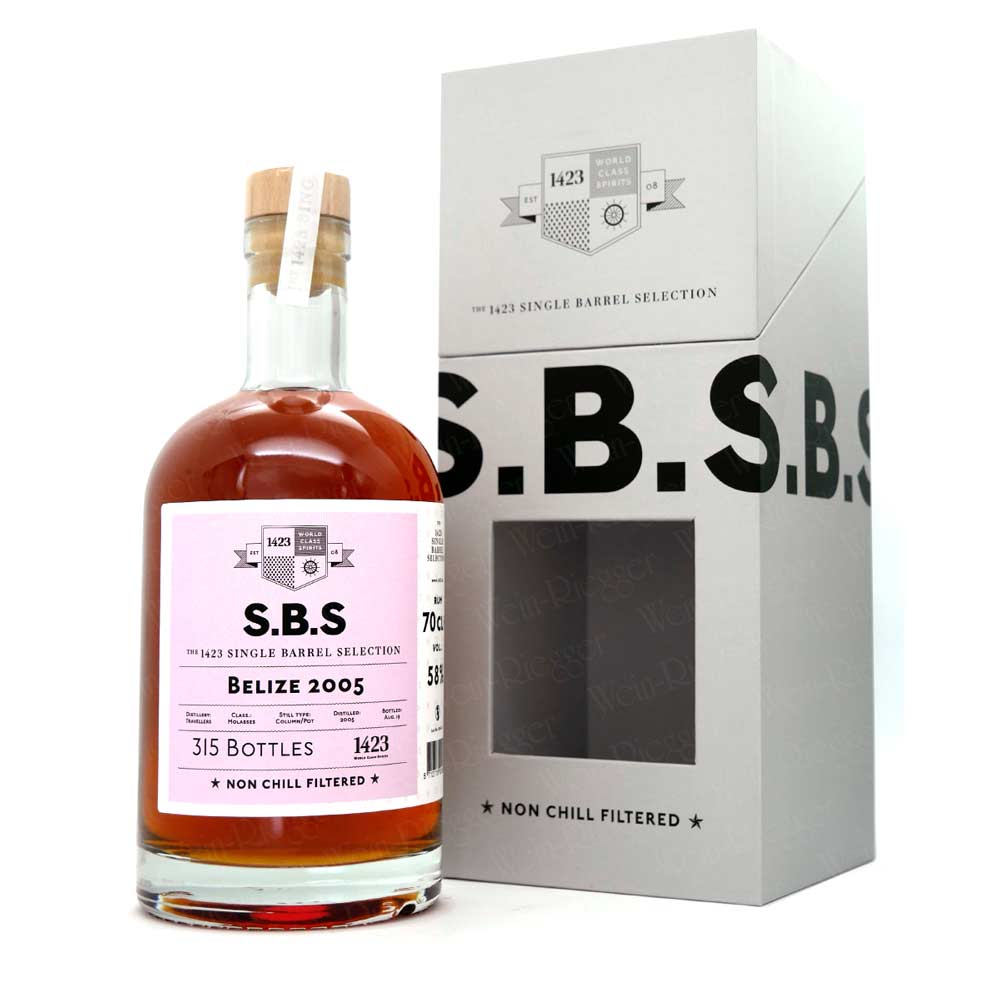 S.B.S. Belize Rum 2005 Travellers