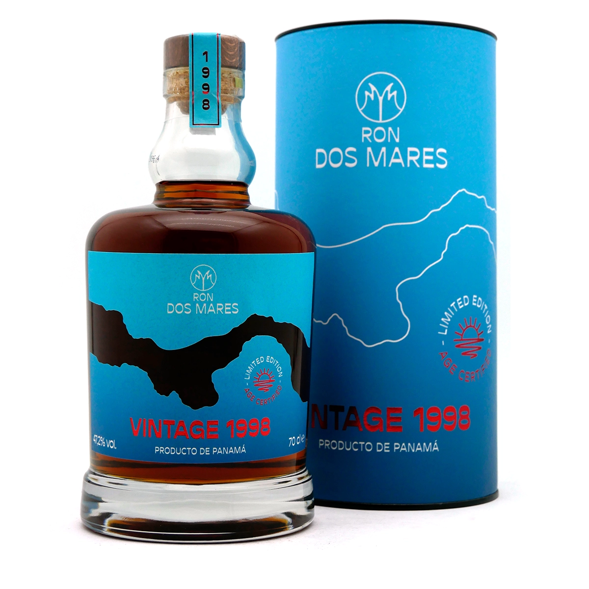 Ron Dos Mares VINTAGE 1998 Panama Rum